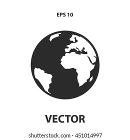 earth globe icon