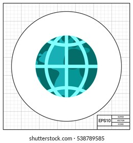 Earth Globe Icon