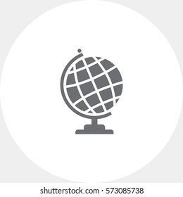 Earth globe icon