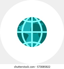 Earth Globe Icon