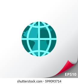 Earth Globe Icon