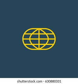 earth globe icon