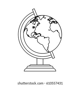 earth globe icon image 