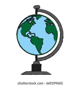 earth globe icon image 