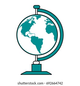 earth globe icon image