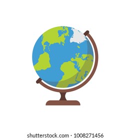 Earth globe icon, vector illustration design.