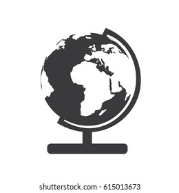 earth globe icon, vector illustration design.