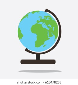 Earth globe icon, vector illustration design.