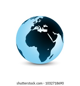 Earth Globe Illustration