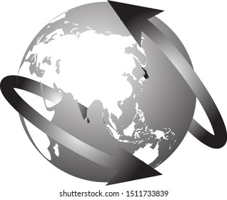 Silver Globe Images Stock Photos Vectors Shutterstock