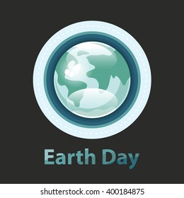 Earth Globe Map.