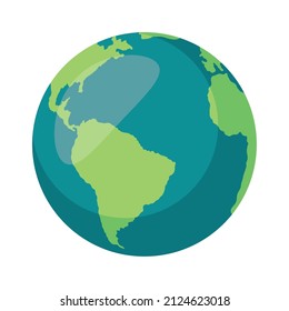 icono de mapa del globo terrestre