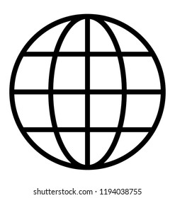 An earth globe is representing planet and world 