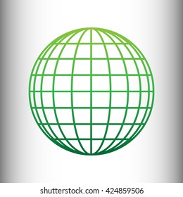 Earth Globe sign