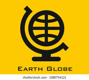 Earth Globe vector icon