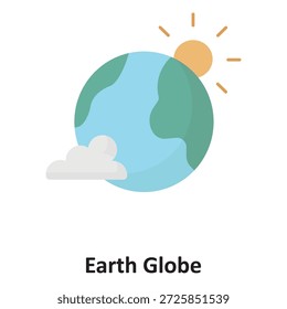 Icono de Vector de globo terráqueo que puede modificarse o editarse fácilmente