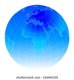 Earth globe world