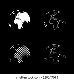Earth globes