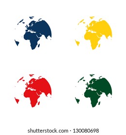 Earth globes