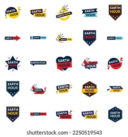 Earth Hour 25 Eye catching Vector Designs for Increased Environmental Awareness