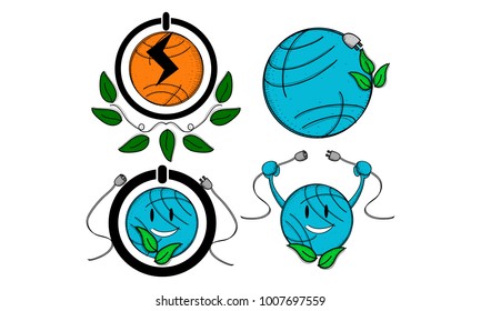 Earth Hour 60 Minute Template Set