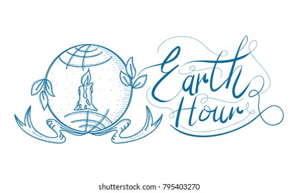 Earth Hour 60 Minute Template