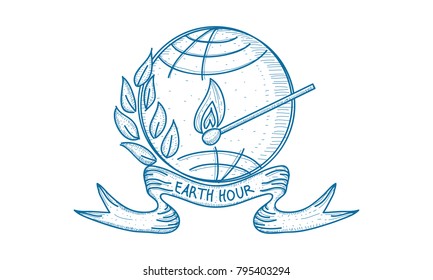 Earth Hour 60 Minute Template