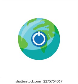 Earth Hour Ecology Design Vector