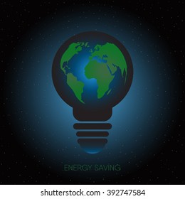 Earth hour. Energy saving.