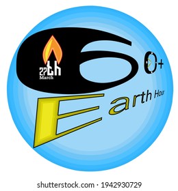 Earth hour on March, 27th