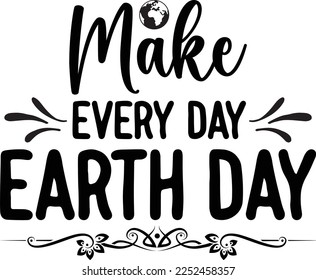 Earth Hour SVG T Shirt Design