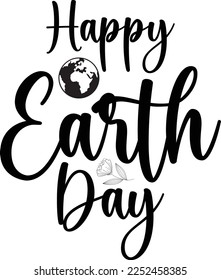 Earth Hour SVG T Shirt Design