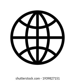earth icon design vector graphic