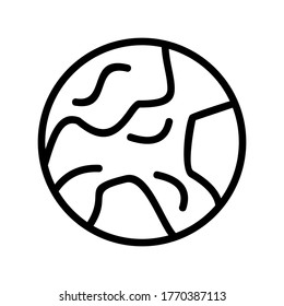 Earth icon or logo isolated sign symbol vector illustration - high quality black style vector icons
