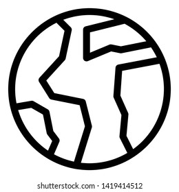 A earth icon for science