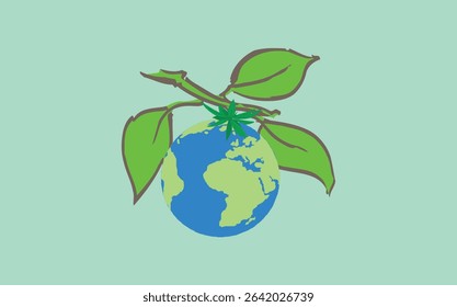 Earth icon suitable for website design, logo, app, and ui.
