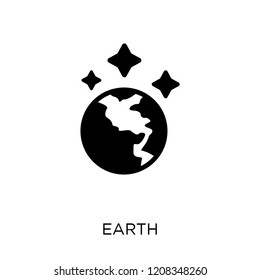 Earth icon. Earth symbol design from Astronomy collection.