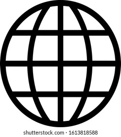 Earth icon symbol template texture