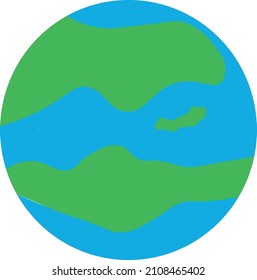 Earth icon and symbol vector design
