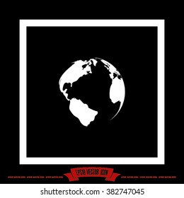 Earth Icon Vector