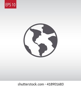 Earth Icon Vector