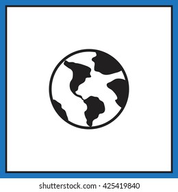 Earth Icon Vector