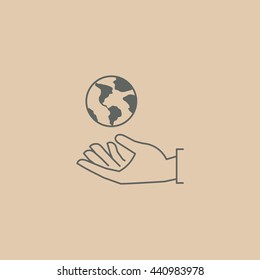 Earth Icon Vector