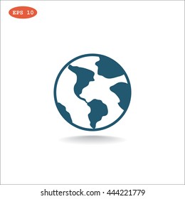 Earth Icon Vector