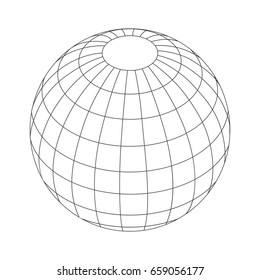 Earth Icon Vector.