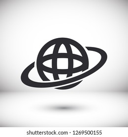 earth icon. Vector, Eps 10