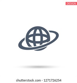 earth icon. Vector, Eps 10