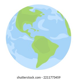 Earth icon vector illustration isolated on white background