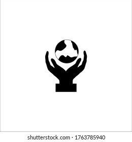 earth icon vector illustration logo template
