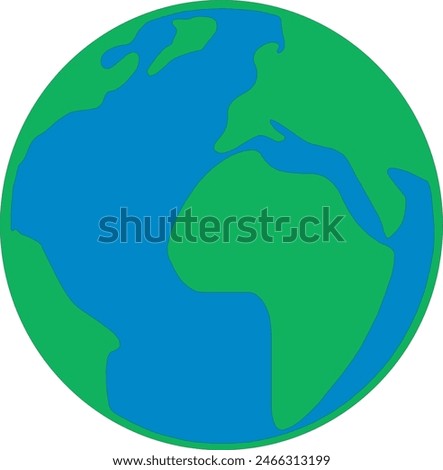Earth icon vector illustration, planet icon, globe icon, earth planet, planet icon
